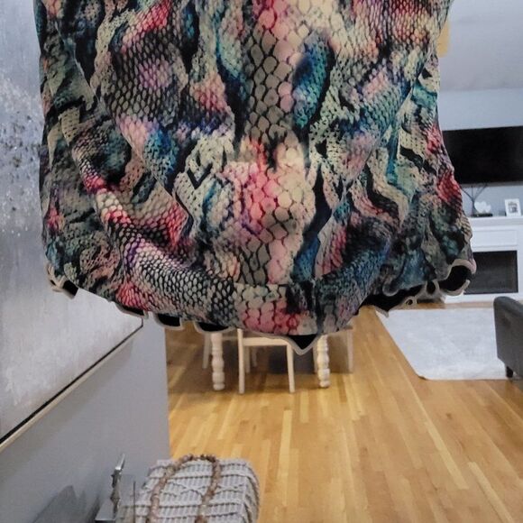 Profile by Gottex Snake Charm Multi Underwire D-E Cup Tankini Top Size 3… - Picture 7 of 16